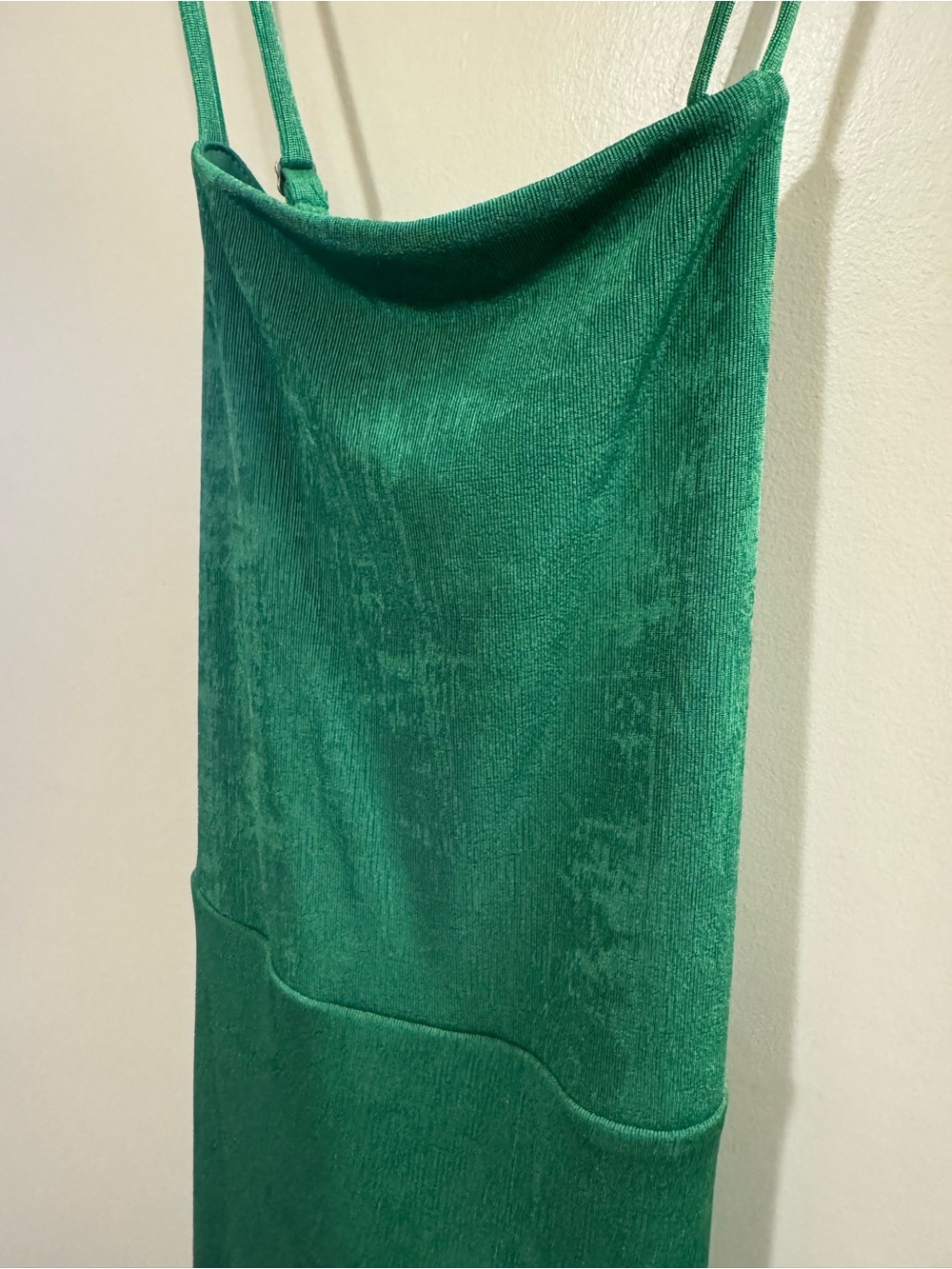 EUC Wild Fable Women's Green Sleeveless Lace-Up Elastic Back Dress // S - Picture 2 of 10